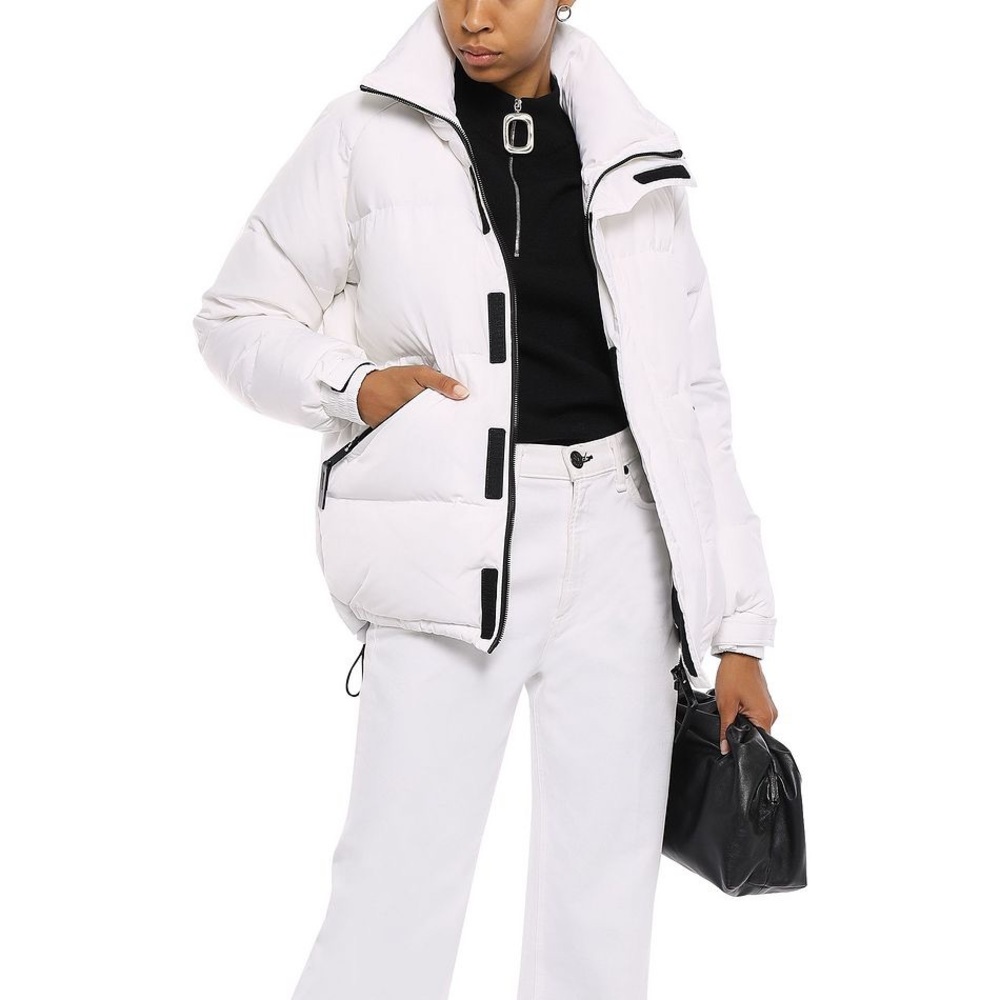 NWT SANDRO Quilted shell down coat